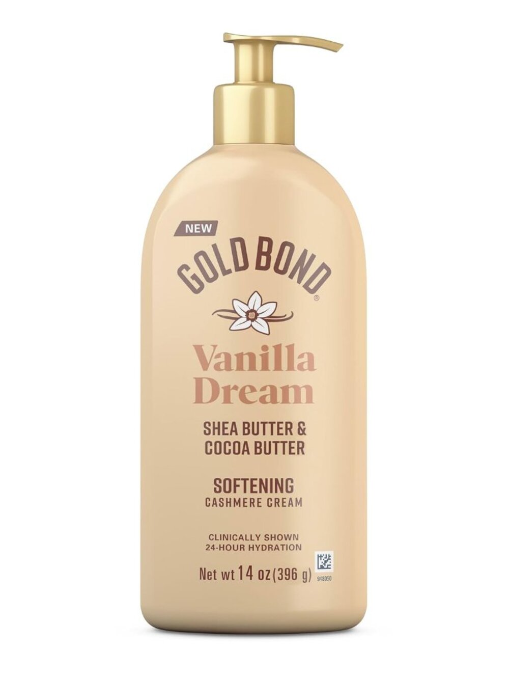 Gold Bond Softening Cashmere Cream Body Lotion, Vanilla Dream Scent